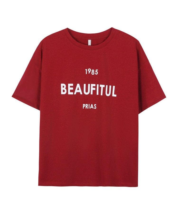 BEAUFITULプリントTシャツ N10497