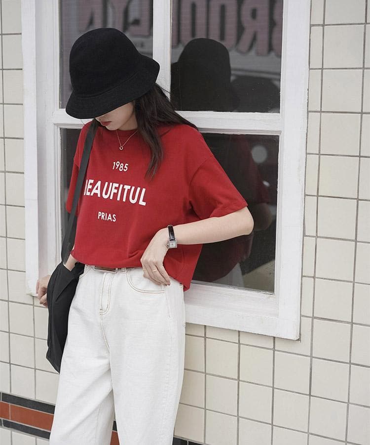 BEAUFITULプリントTシャツ N10497